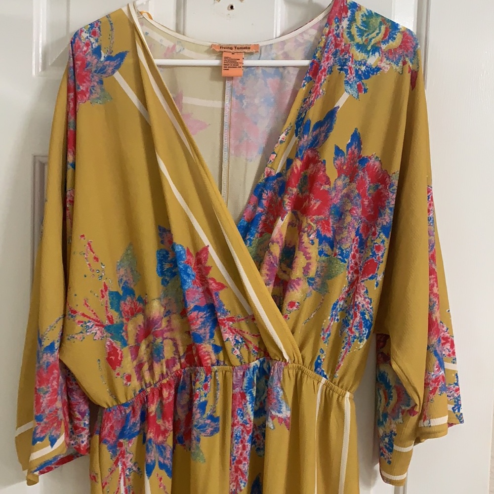 Mustard jumpsuit